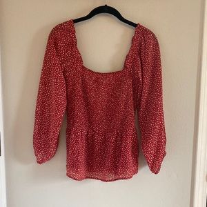 Women’s Madewell Smocked Top Size 2